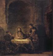 Rembrandt, Christ in Emmaus